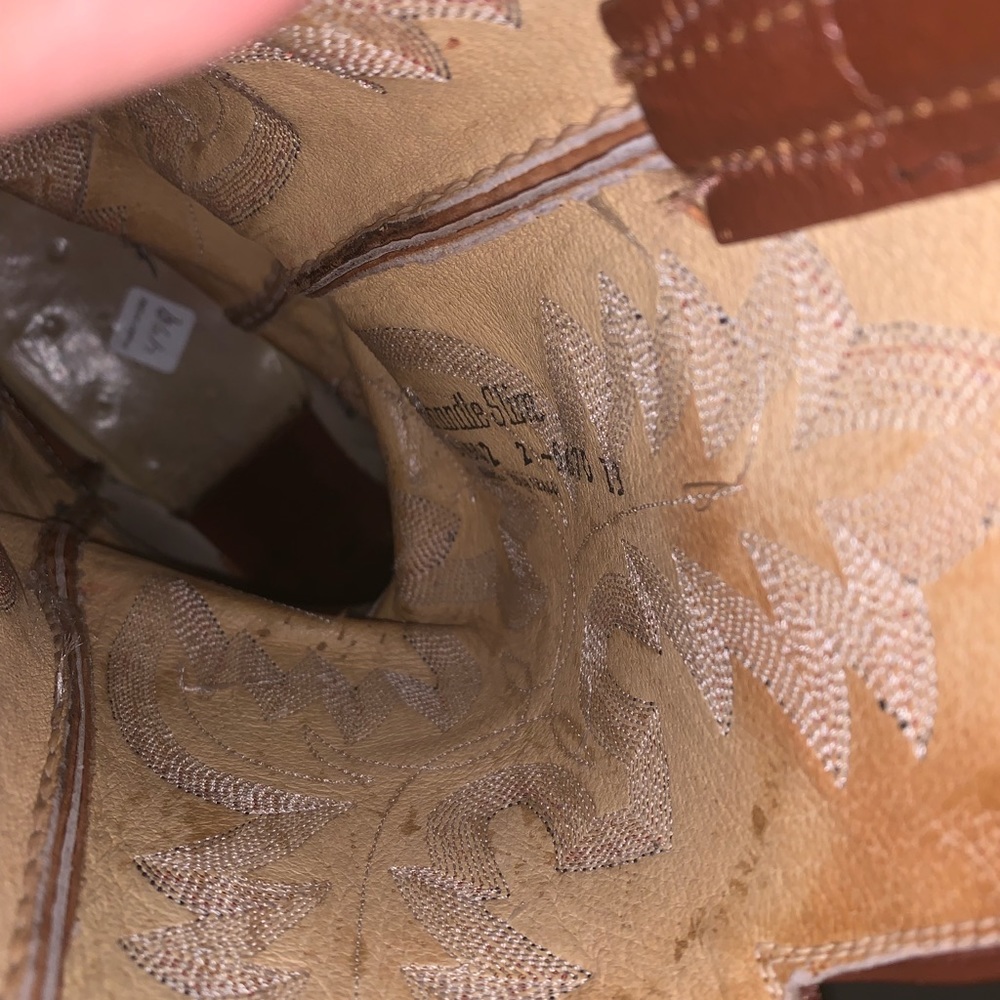 Panhandle Slim MEN leather Cowboy Western boots - Picture 3 of 4